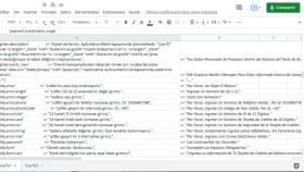 Web sitesine eklediğim İspanyolca dil desteği (Tekstil)