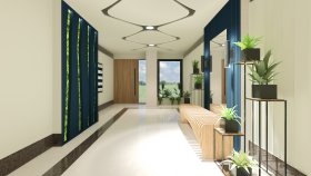 3D Bina Giriş Tasarımı