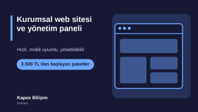 kurumsal web sitesi / SaaS panel geliştiririm