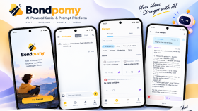Bondpomy – AI-Powered Social & Chat Mobile App