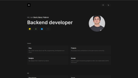 Portfolyo Web Sitesi Örneği