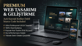 markanıza özel, ultra hızlı premium web sitesi hazırlarım