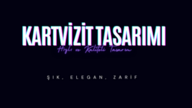 istediğiniz kartviziti tasarlayabilirim