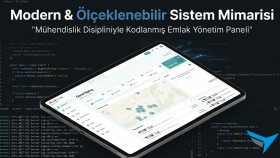 Ölçeklenebilir SaaS Mimarisi ve Emlak Yönetim Paneli
