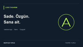 minimalist modern ve kurumsal logo tasarımı yaparım