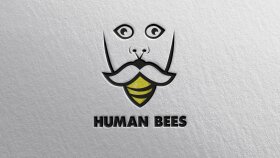 Human Bees Logo Tasarımı