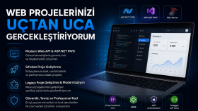 web yazılım projelerinizi hayata geçirebilirim
