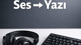 10 parmak klavye ile hızlı, hatasız transkripsiyon yapıyorum