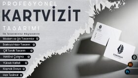 profesyonel kartvizit ve kurumsal kimlik tasarlarım