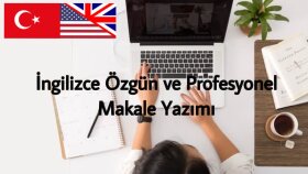 İngilizce makale yazıyorum