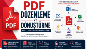  PDF dosyalarınızı dönüştürüyor ve düzenliyorum