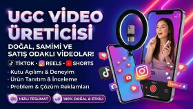 markanız için doğal ve etkili UGC videoları üretirim