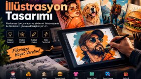 fikirlerinizi etkileyici illüstrasyonlara dönüştürüyorum