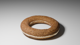 Simit-Kaşarlı simit tasarımı