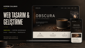 modern ve responsive web siteleri tasarlarım