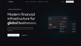 NovaPay | Yeni Nesil Finans & Kurumsal SaaS Web Arayüzü