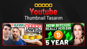 Youtube videonuz için küçük resim tasarlayabilirim
