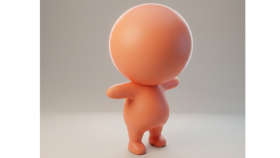 3D Chibi / Stilize Karakter ve Base Mesh Modellemesi