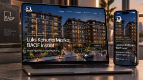 BAOF İnşaat — Kurumsal Web Sitesi Tasarımı