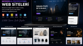 Modern ve Profesyonel Web Sitesi Tasarımları
