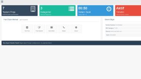 Kurumsal Yönetim Panelli Web Tasarım