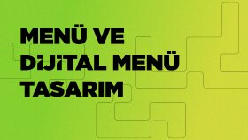 restoranlarınız için menü tasarımı yaparım