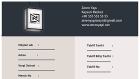Fiyat teklifi 2