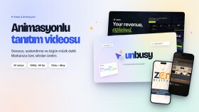 markanız için animasyonlu tanıtım videosu hazırlarım