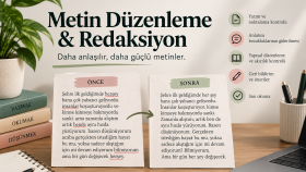 metinlerinizi akıcı ve anlaşılır hale getiriyorum