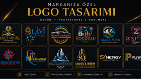 markanız için özgün ve kurumsal logo tasarımları yapıyorum