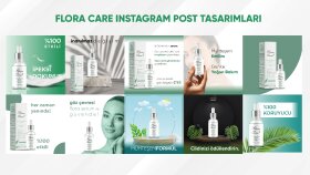Flora Care Serum Post Tasarımları
