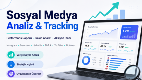 sosyal medya hesabınız için analiz, tracking yaparım