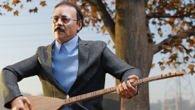 Neşet ERTAŞ'ın ayrıntılı 3d modeli