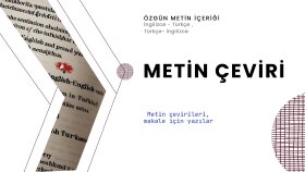 ingilizce türkçe ve tersi arasında metin çevirisi yaparım