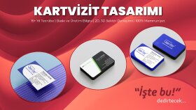 firmanız için her çeşit kartvizit tasarlıyorum