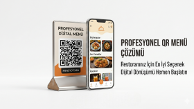 restoranlara özel yönetim panelli şık QR menü yaparım