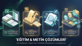 eğitim materyali ders planı ve özgün metinler hazırlarım