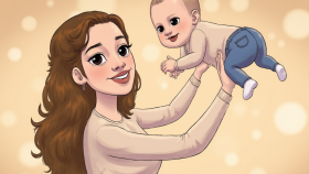 Ben, kendi tarzımda karikatür çiziyorum 