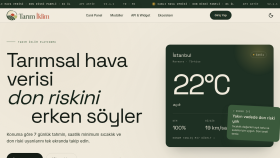 Tarım İklim — Tarımsal Hava Verisi ve Don Riski Platformu