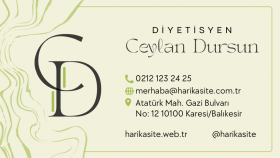 kişiye özel kartvizit tasarımı yapıyorum