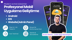 Mobil uygulama fikrinizi sıfırdan hazır hale getiririm