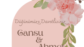 kişiye özel davetiye tasarımları yaparım