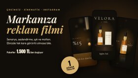 markanız için çekimsiz motion reklam filmi hazırlarım