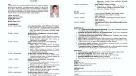 ÖZ GEÇMİŞ (CV)
