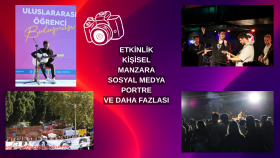 etkinlik, düğün, portre, medya  vb. fotoğrafçılığı yapıyorum