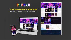 5 Dil seçenekli özel web sitesi