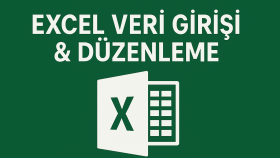 excelde düzenlemeler yaparım