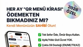 Ömür Boyu Lisanslı & CMS QR Menü