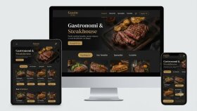 Responsive QR menü tasarımı