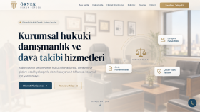 Reklam Yasağı Gereği Konsept Hukuk Bürosu Sitesi